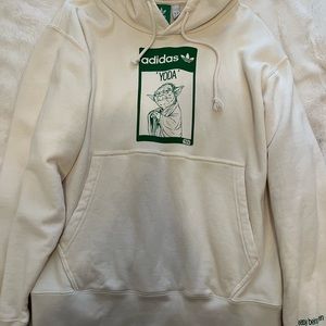 ADIDAS X STAR WARS MENS HOODIE (YODA) LARGE